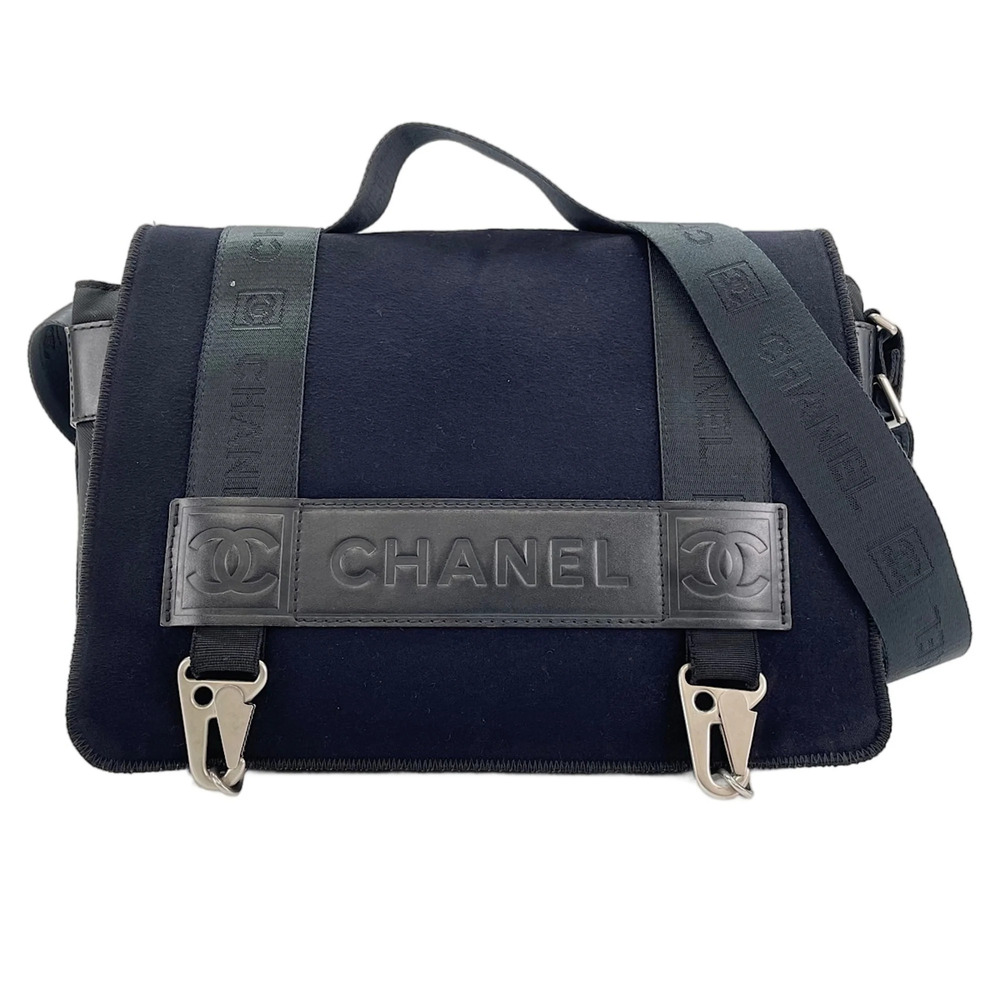 Chanel Sport Line Shoulder Bag, Black